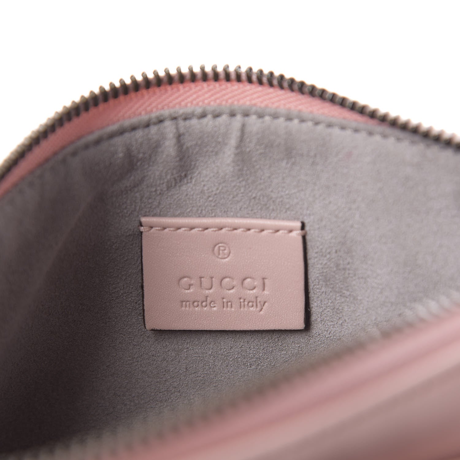 Gucci Calfskin Matelasse Small GG Marmont Double Zip Shoulder Bag Perfect Pink 9 of 11