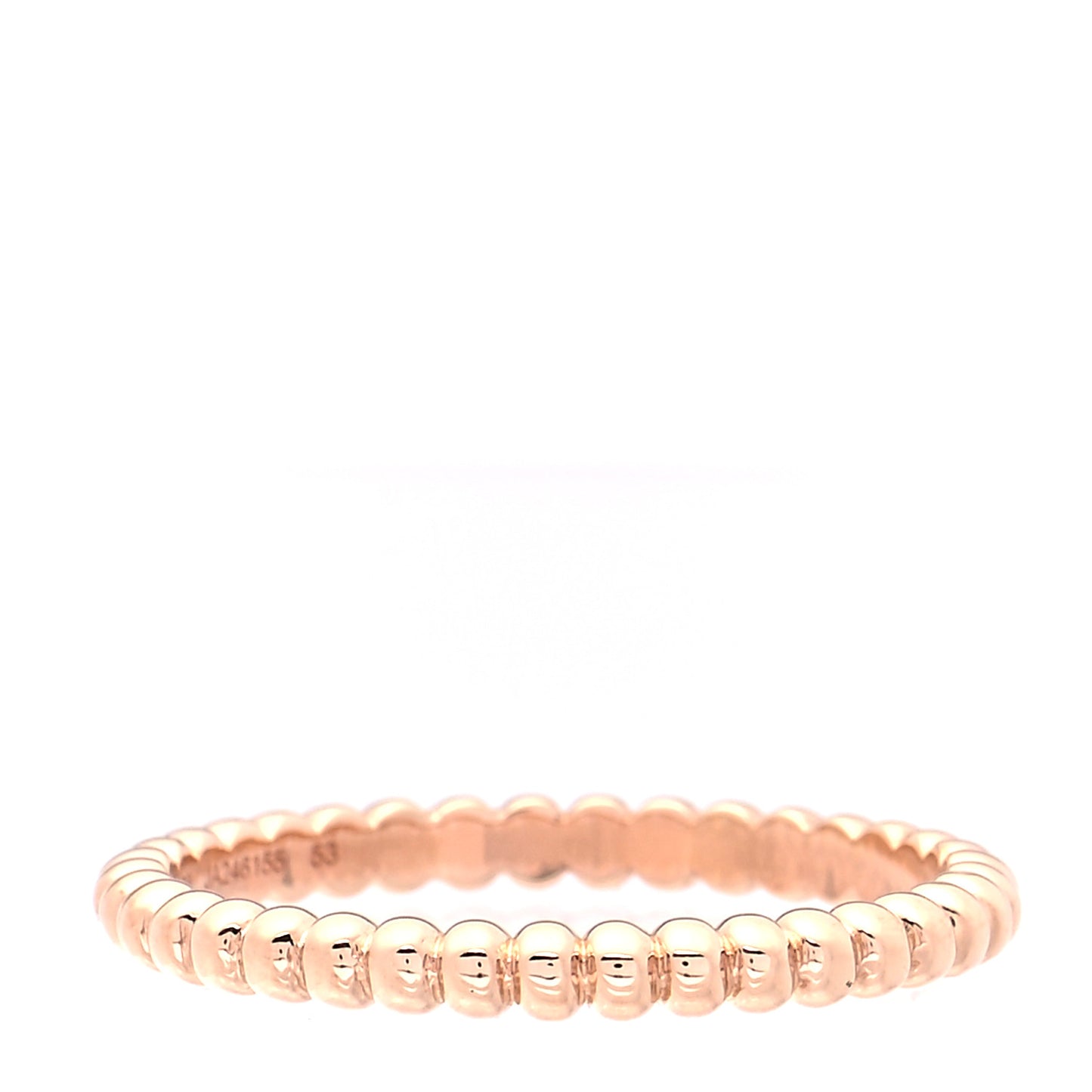 18K Rose Gold Small Perlee Ring 53 6.5