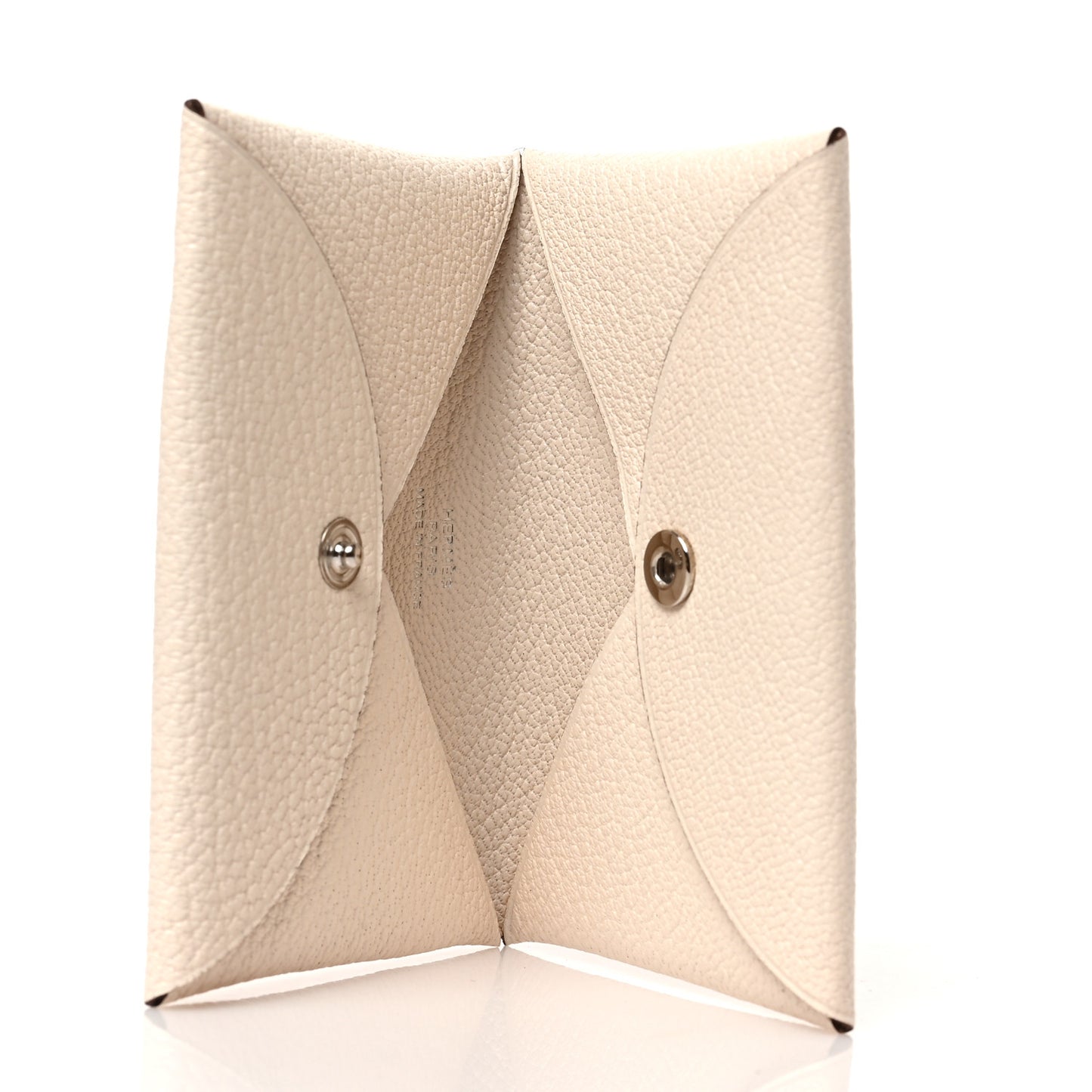 Chevre Mysore Calvi Card Case Nata