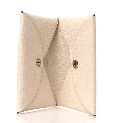 Hermes Chevre Mysore Calvi Card Case Nata 4 of 6