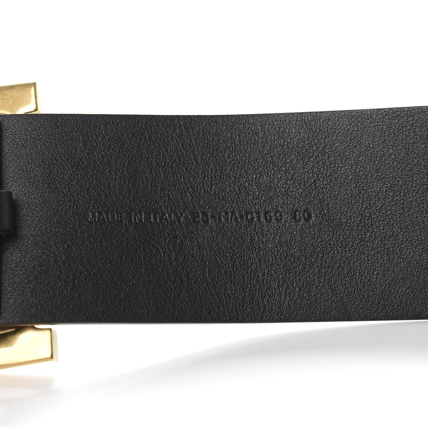 Calfskin Diorquake Belt 80 Black