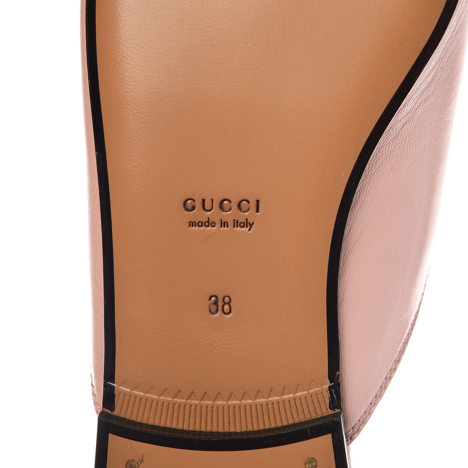 Gucci Malaga Kid Womens Princetown Slippers 38 Perfect Pink 6 of 8