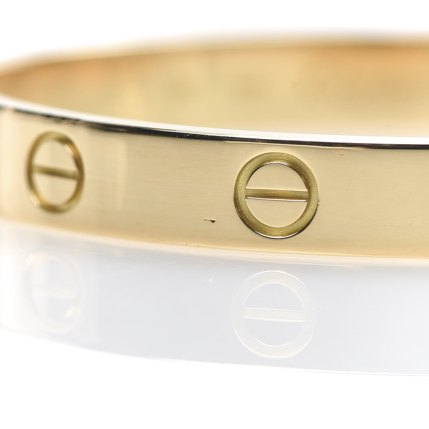18K Yellow Gold LOVE Bracelet 16