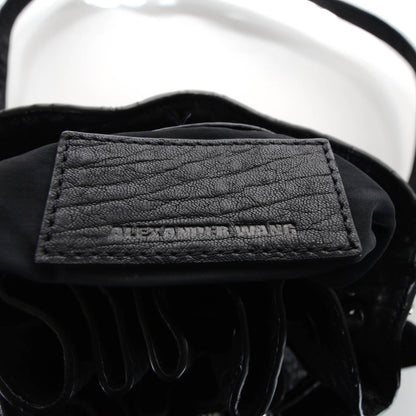 Alexander Wang Leather Diego Bucket Bag Black 12 of 14