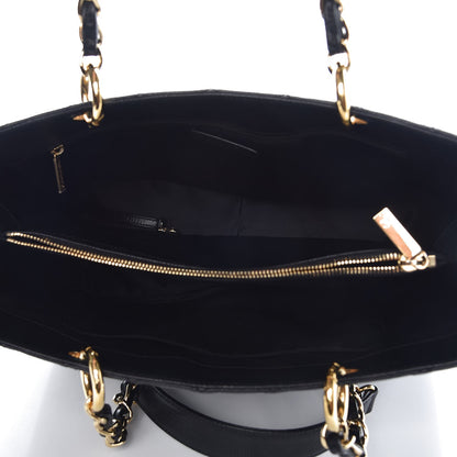 Chanel Caviar Quilted Grand Shopping Tote GST Black 5 of 9
