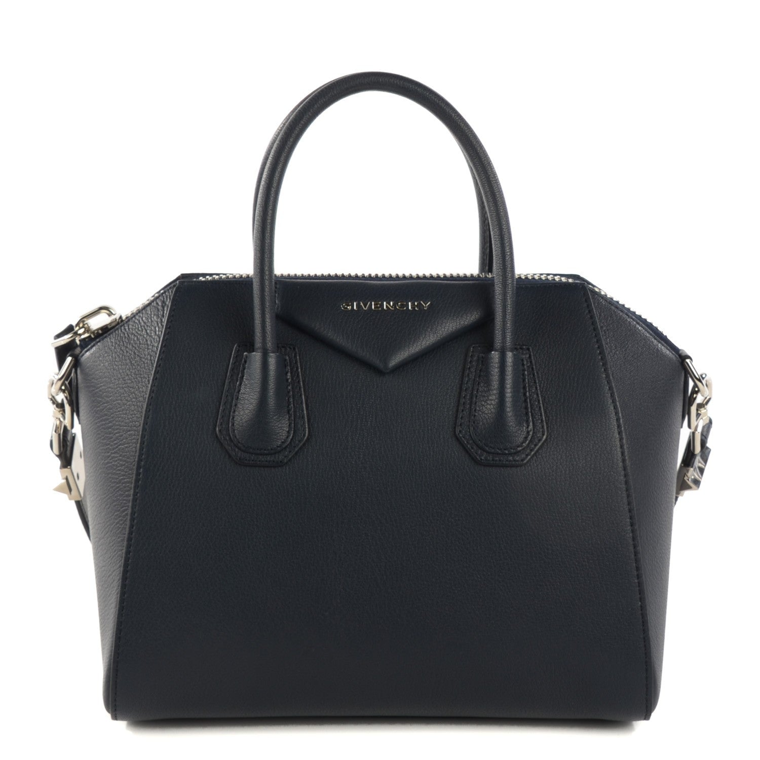 Givenchy Sugar Goatskin Small Antigona Navy 1 of 7