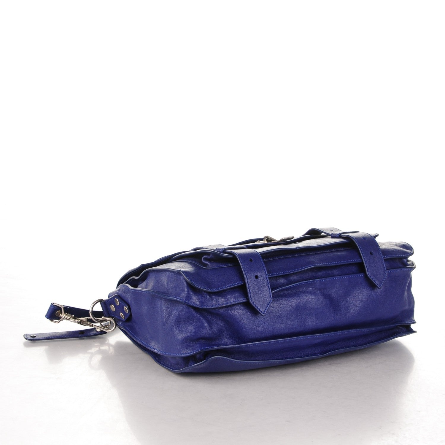 Proenza Schouler Lambskin Medium PS1 Satchel Cobalt Blue 4 of 7