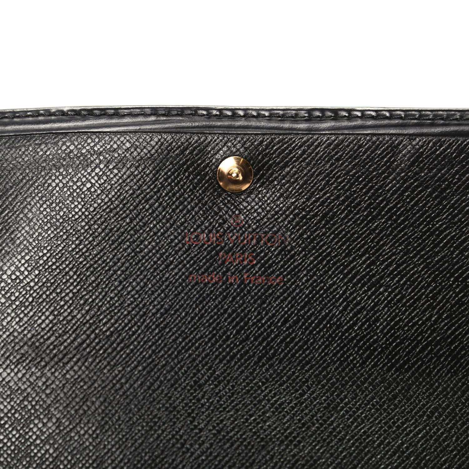 Louis Vuitton Epi Porte Tresor Etui Papiers Wallet Black 6 of 6