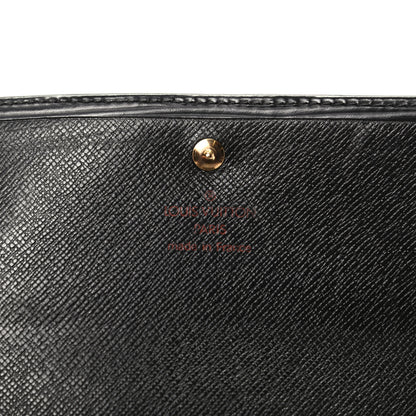 Louis Vuitton Epi Porte Tresor Etui Papiers Wallet Black 6 of 6