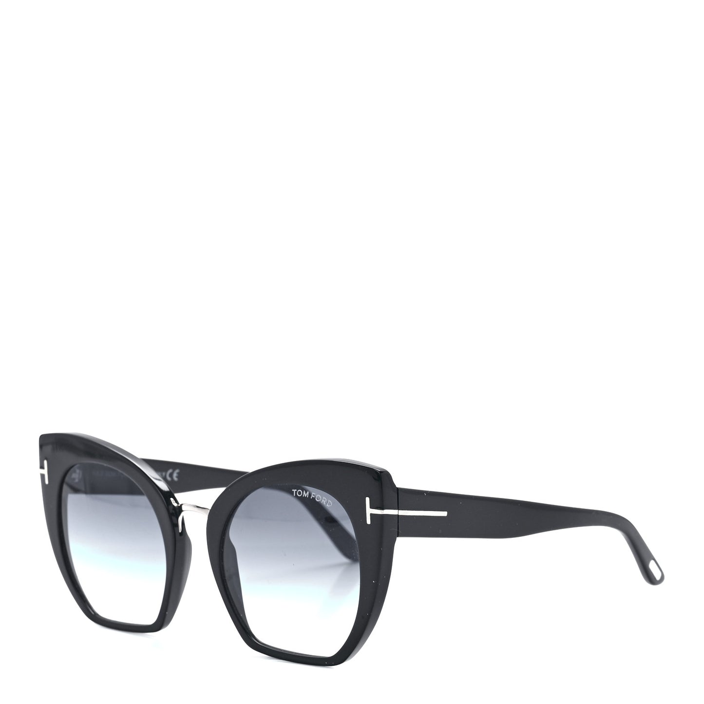 Samantha Cat Eye Sunglasses TF553 Black