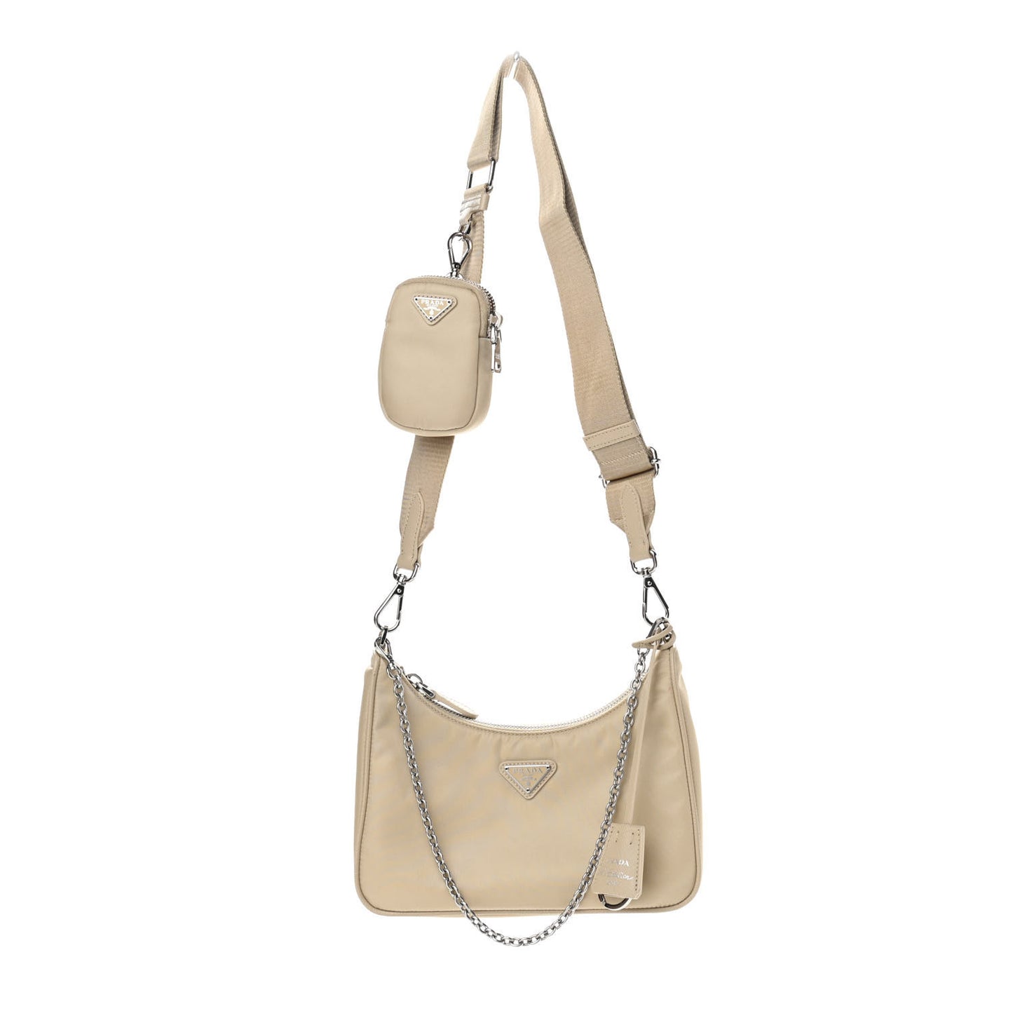Nylon Re-Edition 2005 Shoulder Bag Deserto