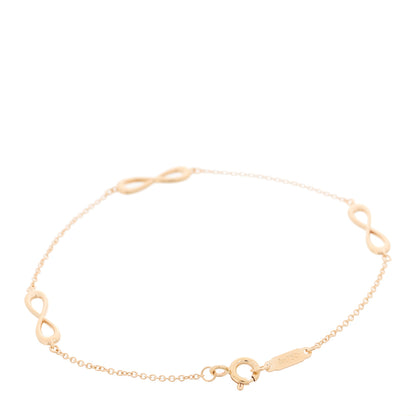 Tiffany 18K Rose Gold Infinity Endless Bracelet 2 of 3