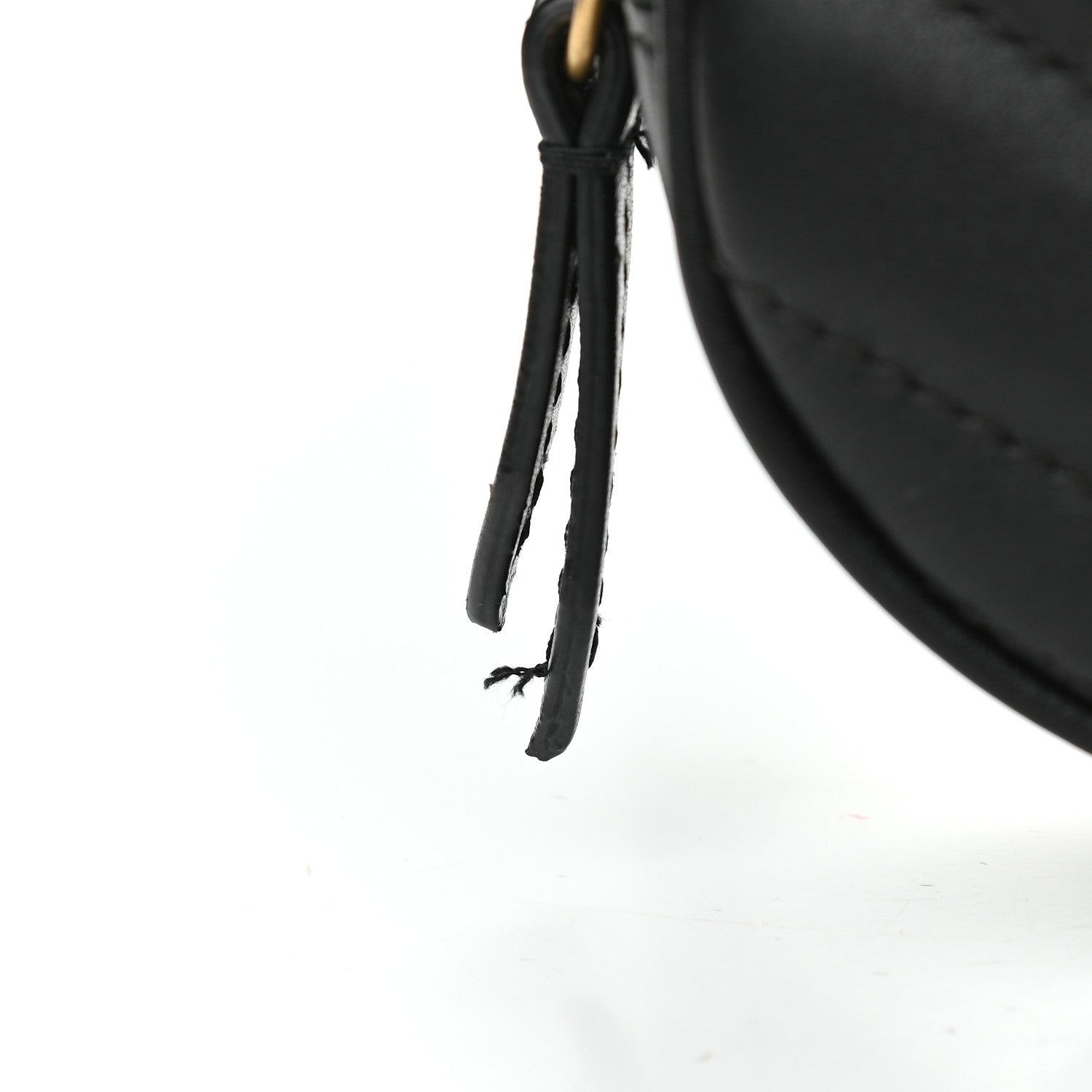 Gucci Calfskin Matelasse GG Marmont Belt Bag 85 34 Black 10 of 10