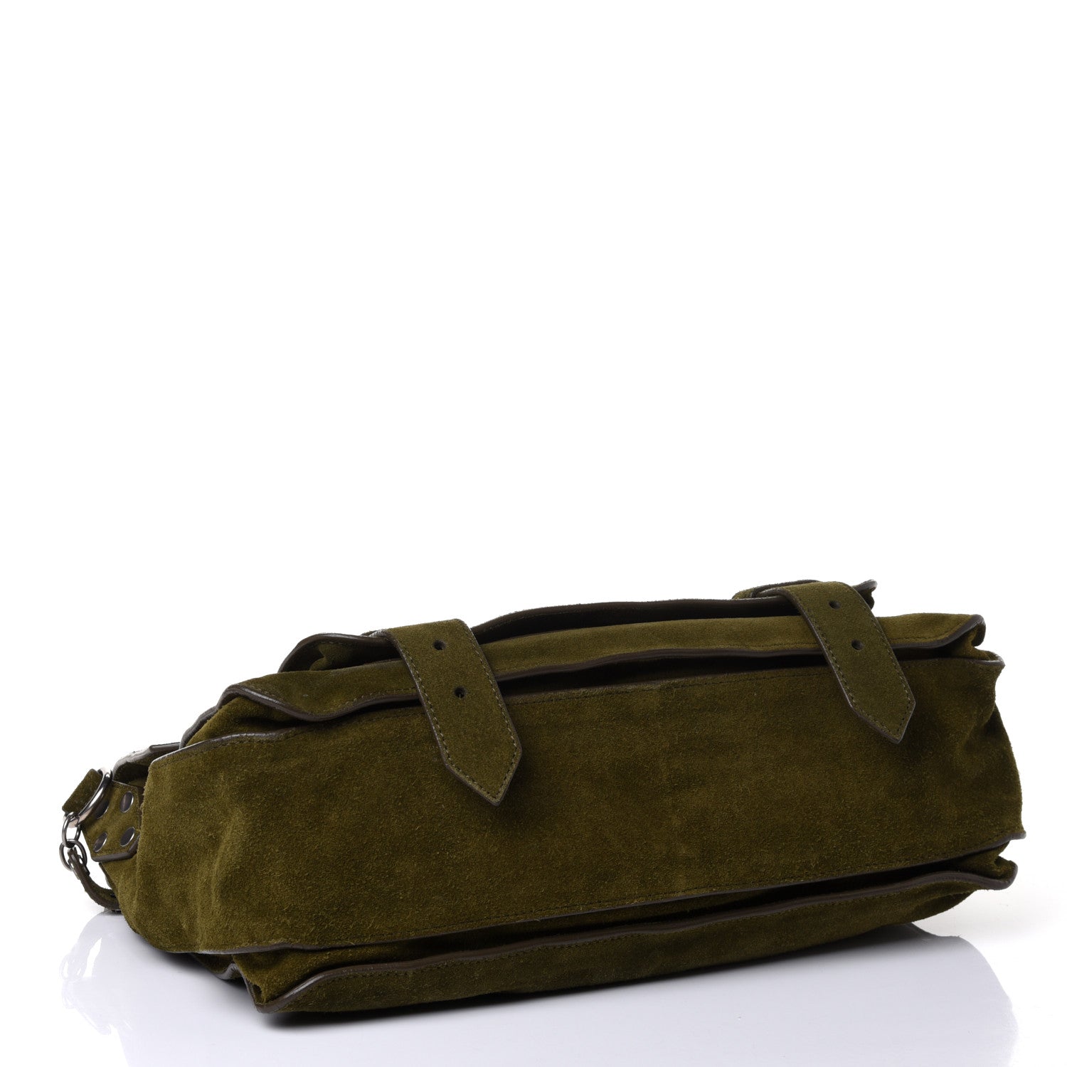 Proenza Schouler Suede Medium PS1 Satchel Olive 3 of 6