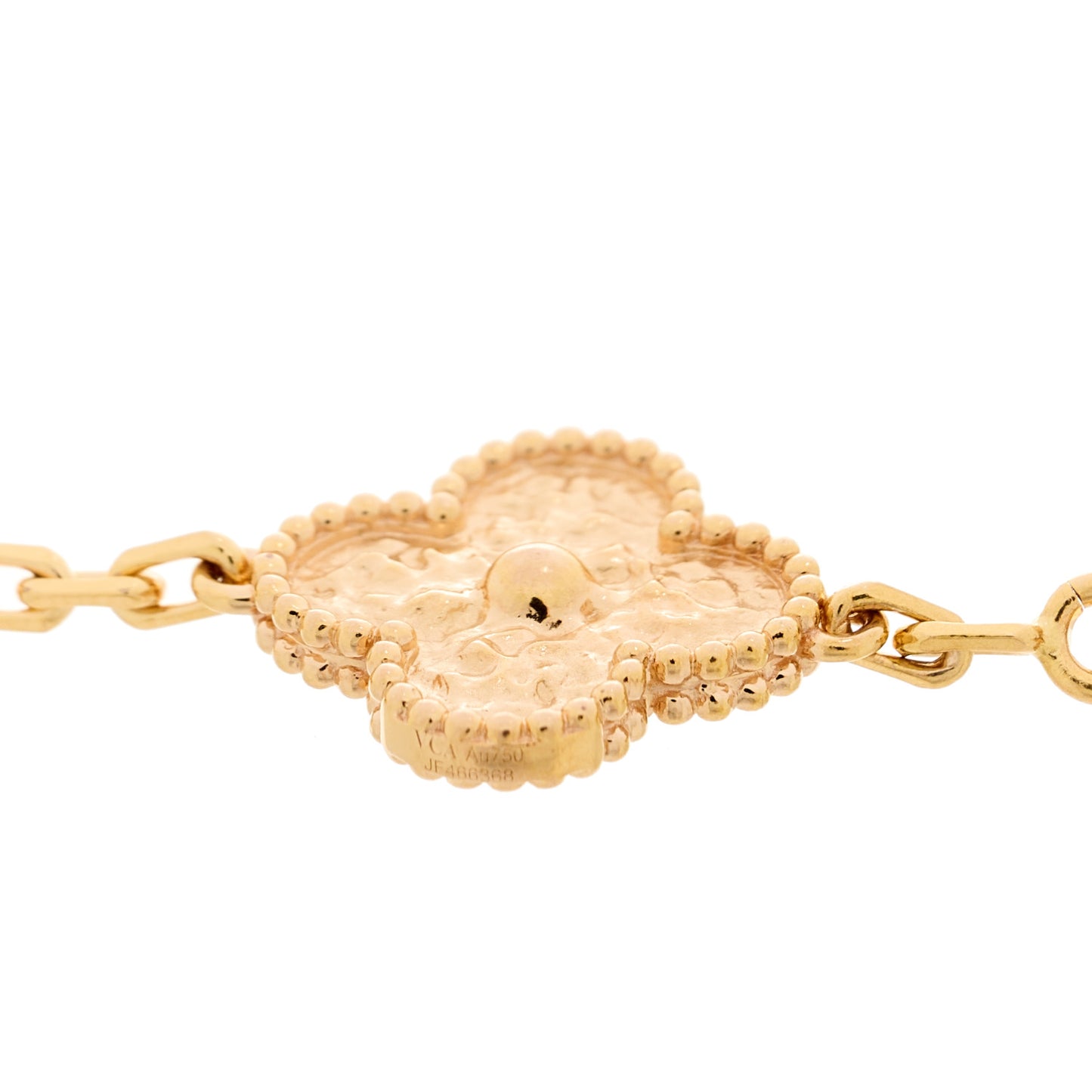 18K Rose Gold 5 Motifs Vintage Alhambra Bracelet