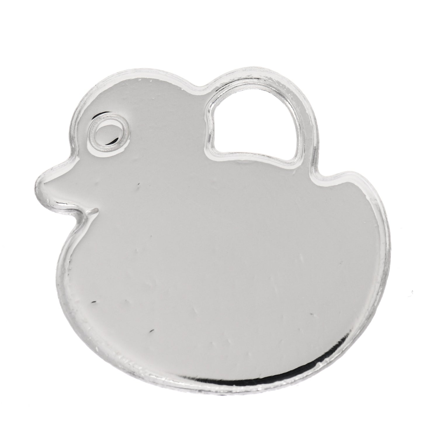 Sterling Silver Duck Charm Pendant