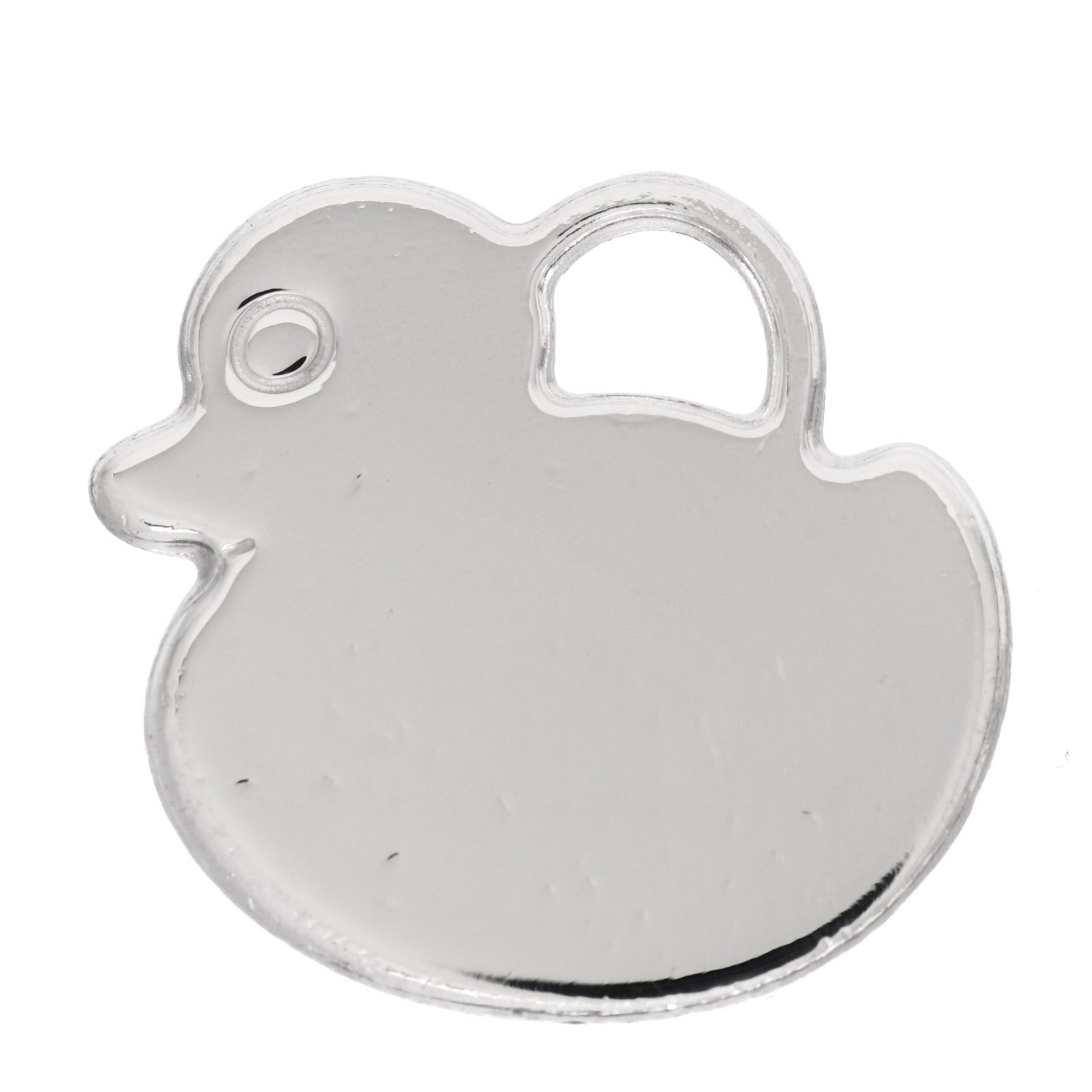 Tiffany Sterling Silver Duck Charm Pendant 1 of 5