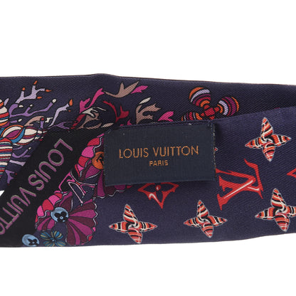 Louis Vuitton Silk Sea Of Love BB Bandeau Navy 4 of 4
