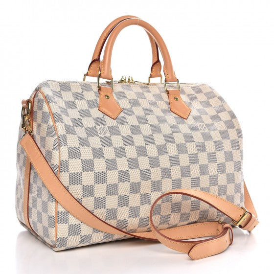 Louis Vuitton Damier Azur Speedy Bandouliere 30 4 of 8