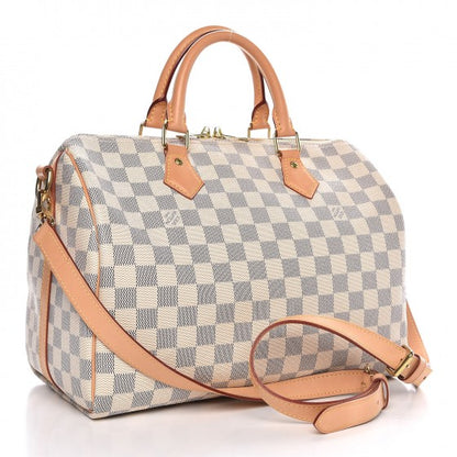 Louis Vuitton Damier Azur Speedy Bandouliere 30 4 of 8