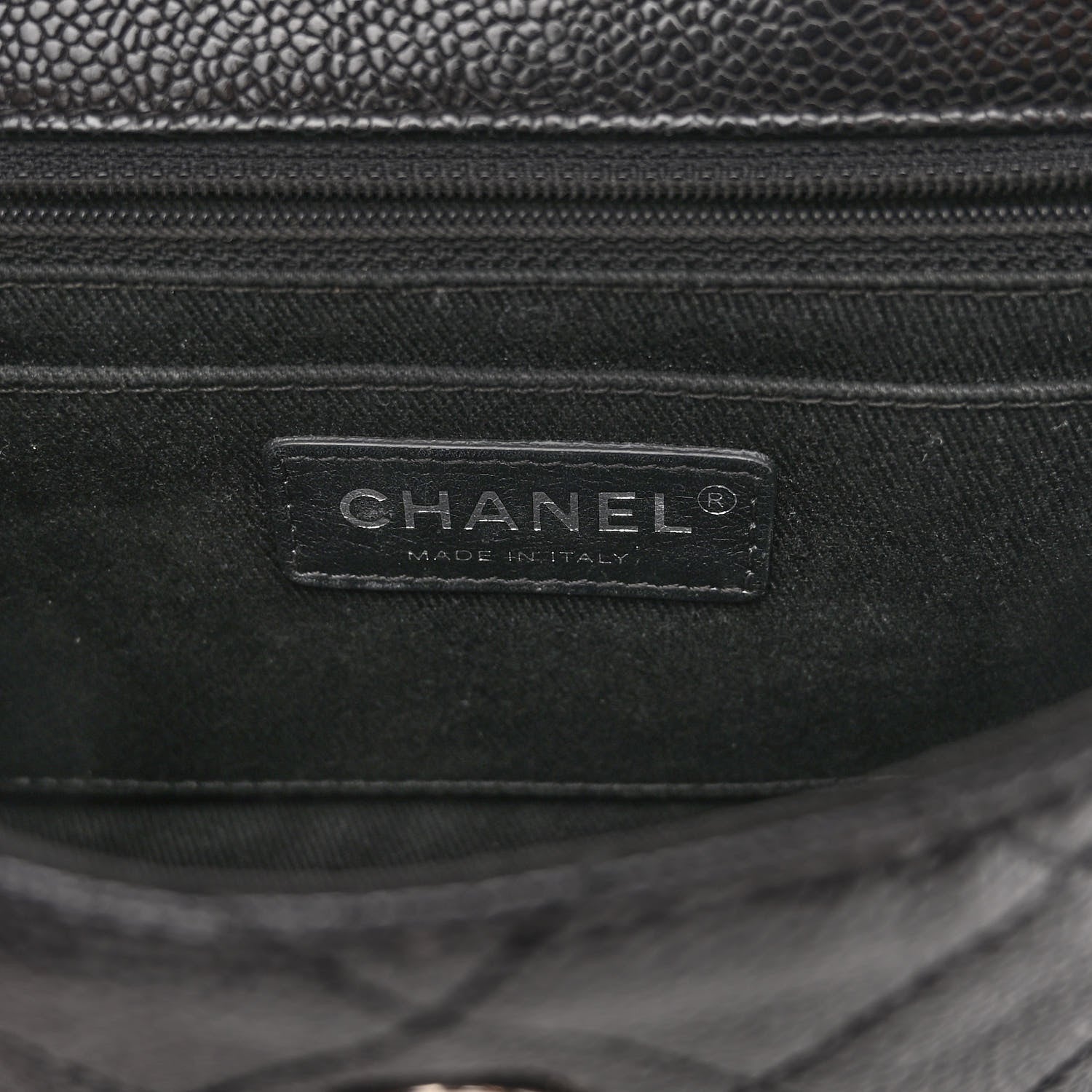 Chanel Caviar Small Natural Beauty Flap Black 6 of 11