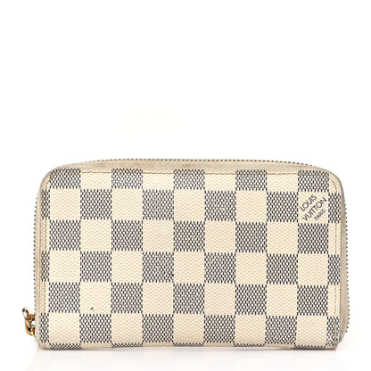 Louis Vuitton Damier Azur Compact Zippy Wallet 1 of 9
