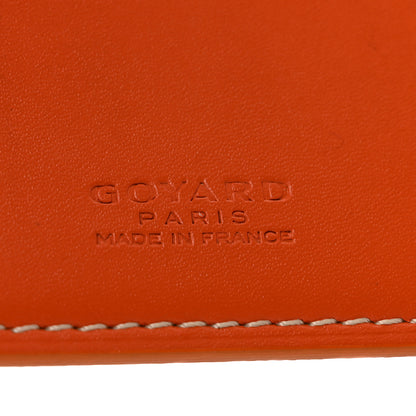 Goyard Goyardine Saint Pierre Card Holder Orange 6 of 10