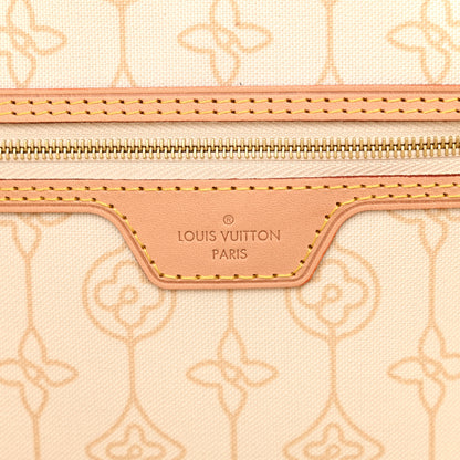 Louis Vuitton Damier Azur Nautical Neverfull MM 7 of 10
