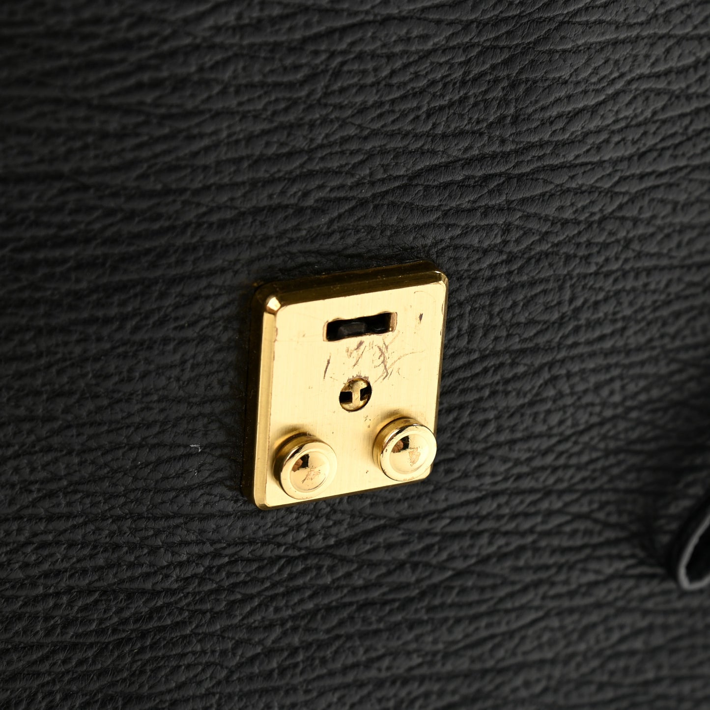 Textured Calfskin Pashli Backpack Black