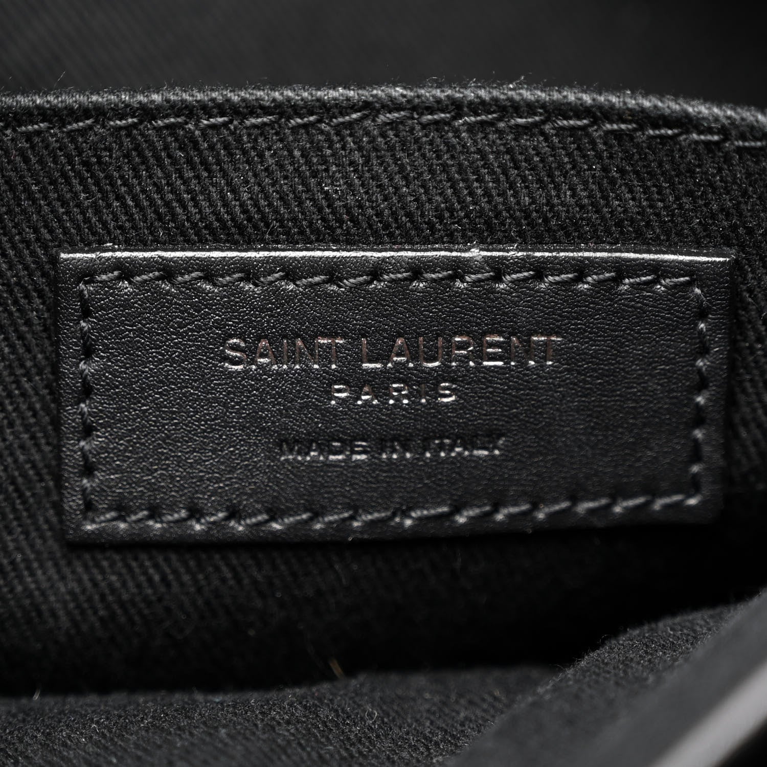 Saint Laurent Snakeskin Souple North South Tote Black 6 of 17
