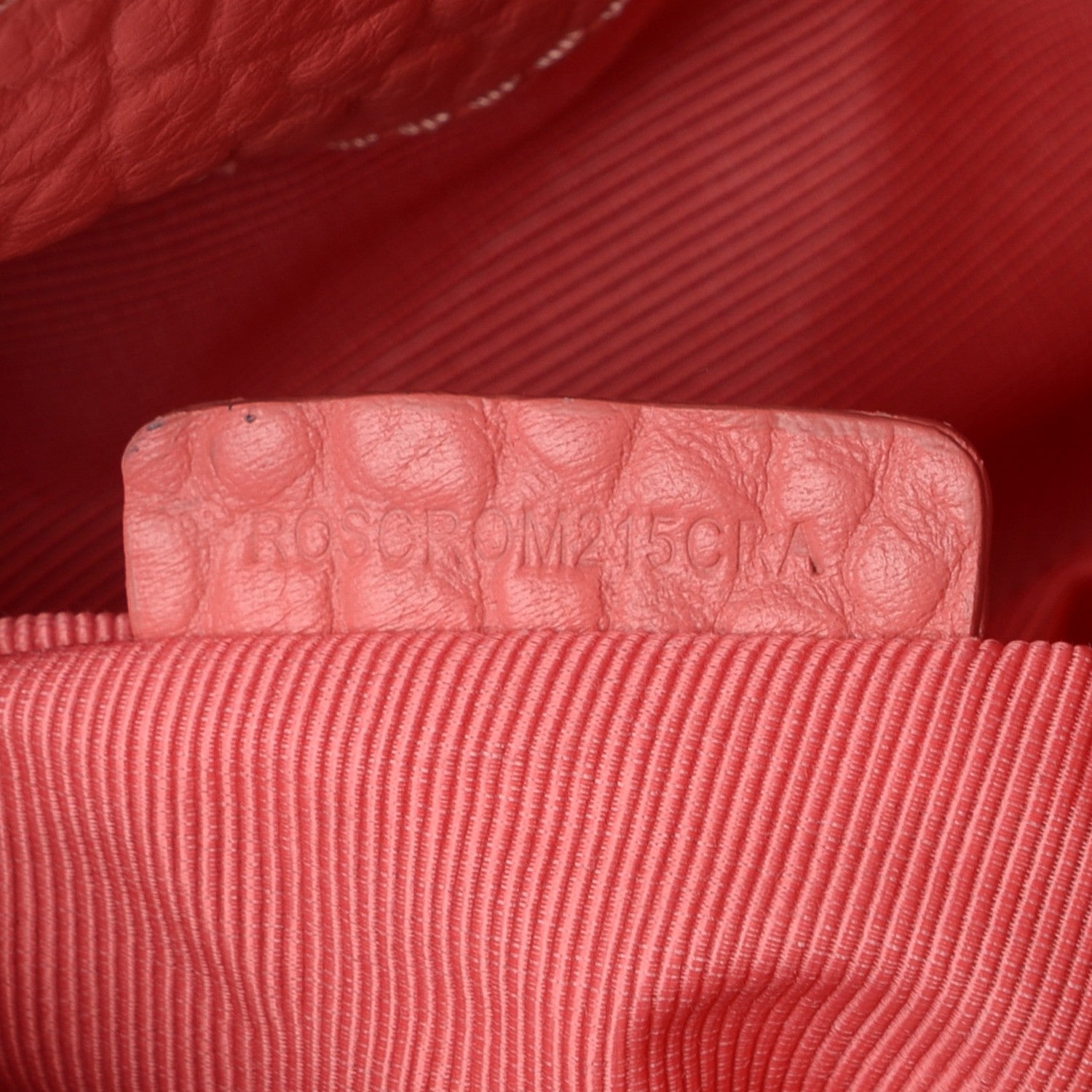 Burberry Signature Grain Calfskin Check Embossed Small Chichester Crossbody Clutch Bag Rose Pink 10 of 11