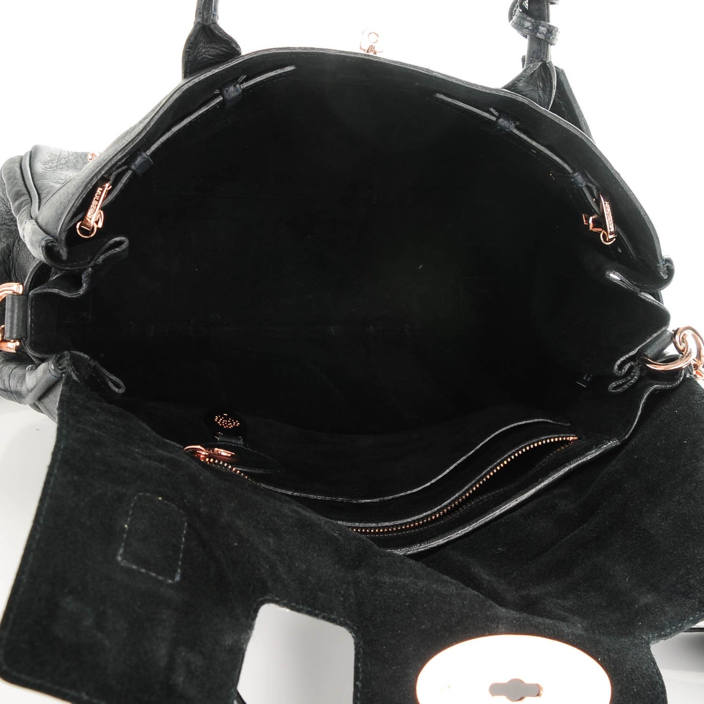 Pebbled Matte Heritage Bayswater Satchel Nightshade Blue