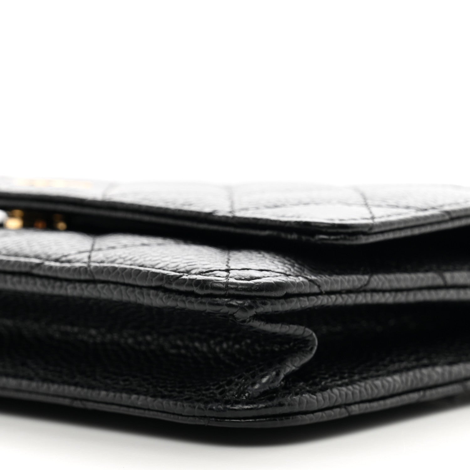 Chanel Caviar Quilted Wallet on Chain WOC Black 11 of 11