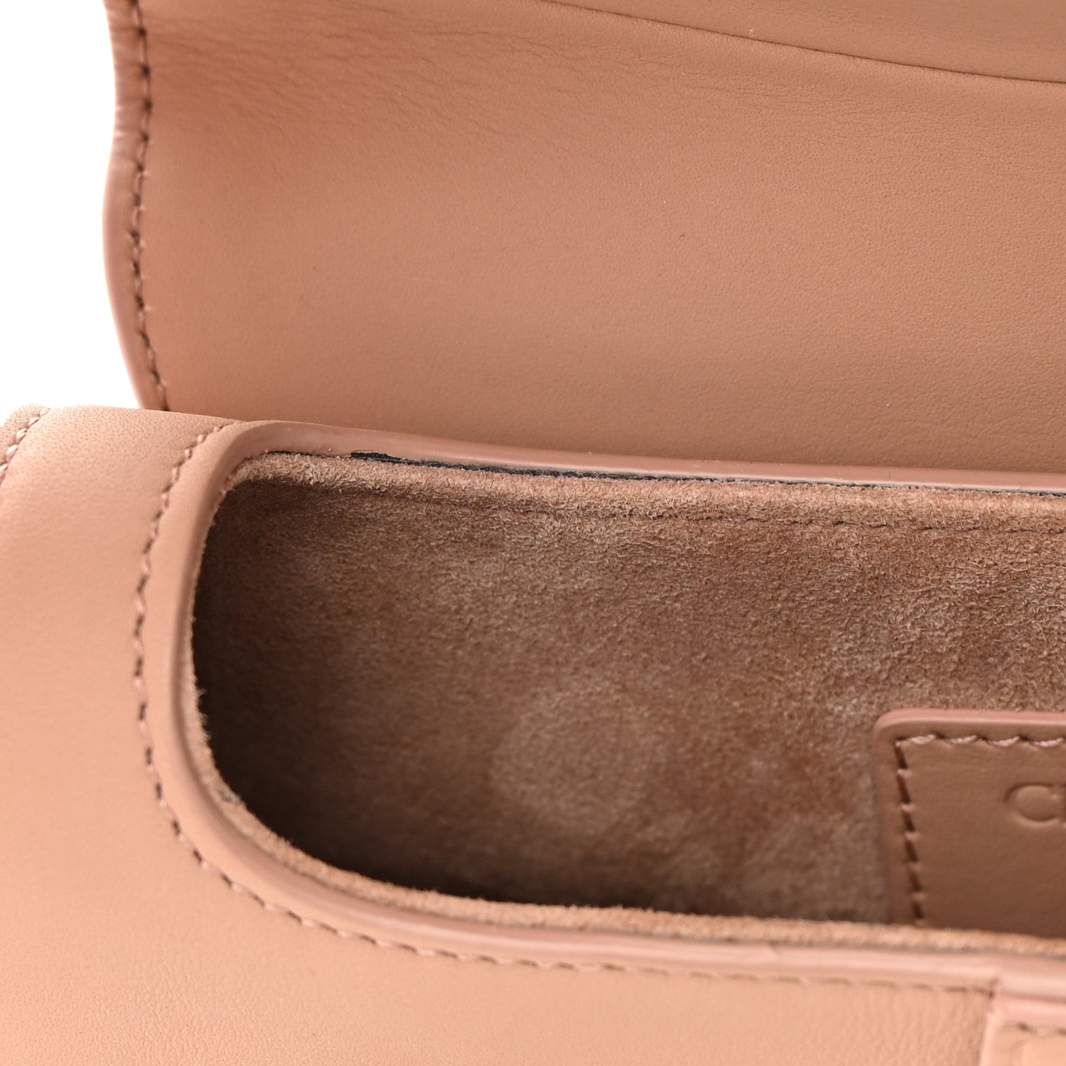 Christian Dior Ultra Matte Calfskin Mini Saddle Bag Blush 11 of 14