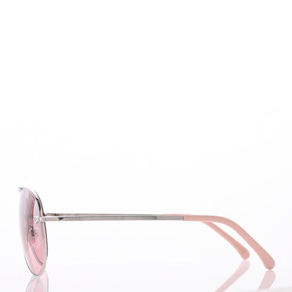 Chanel CC Aviator Sunglasses 4189-T-Q Pink 3 of 8
