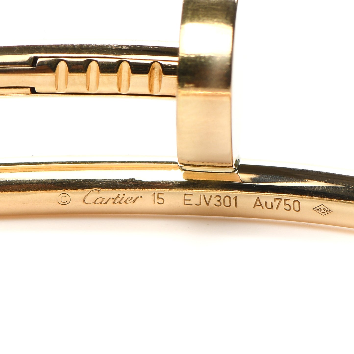 18K Yellow Gold Juste Un Clou Bracelet 15