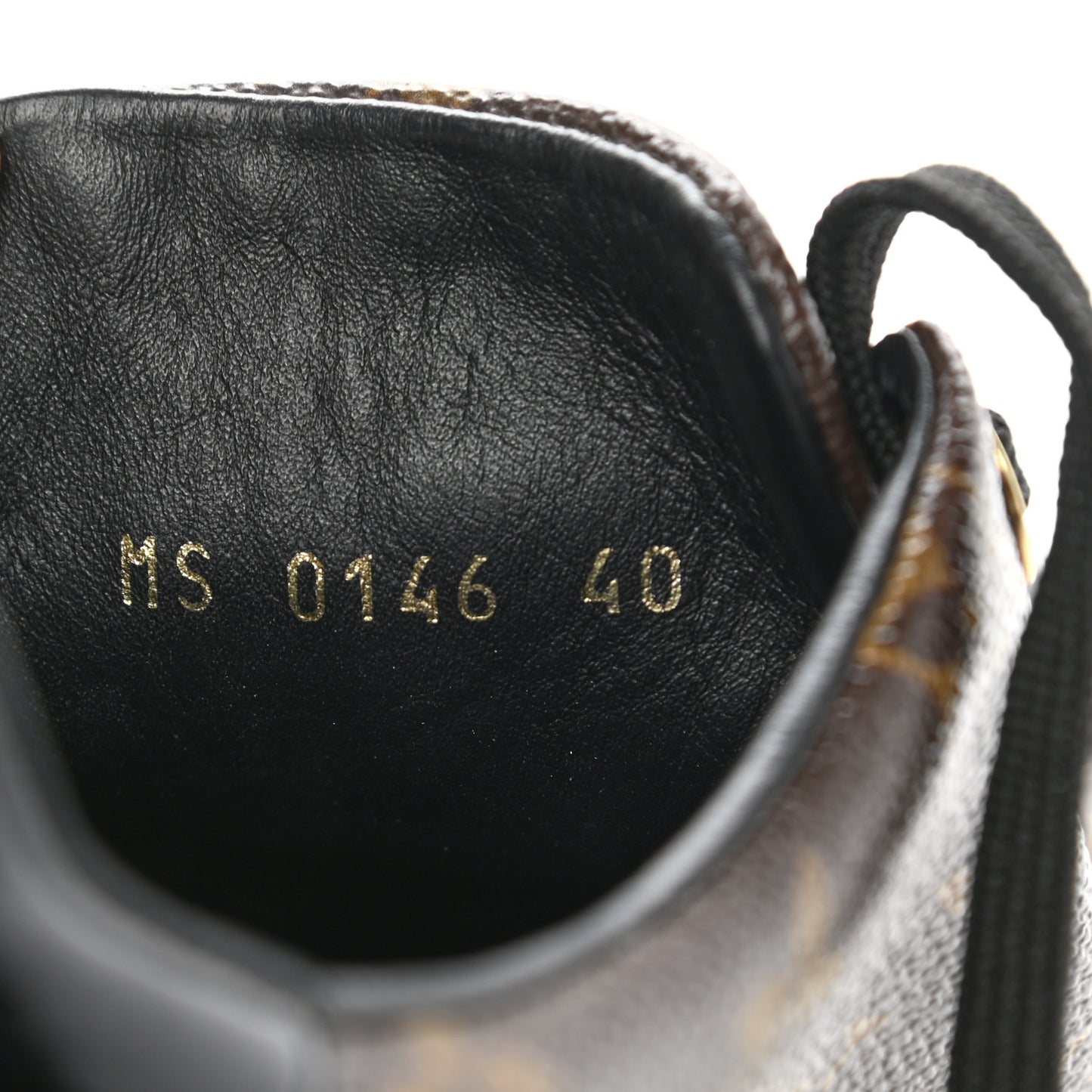 Patent Monogram Frontrow Sneakers 40