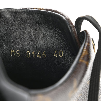 Louis Vuitton Patent Monogram Frontrow Sneakers 40 8 of 8