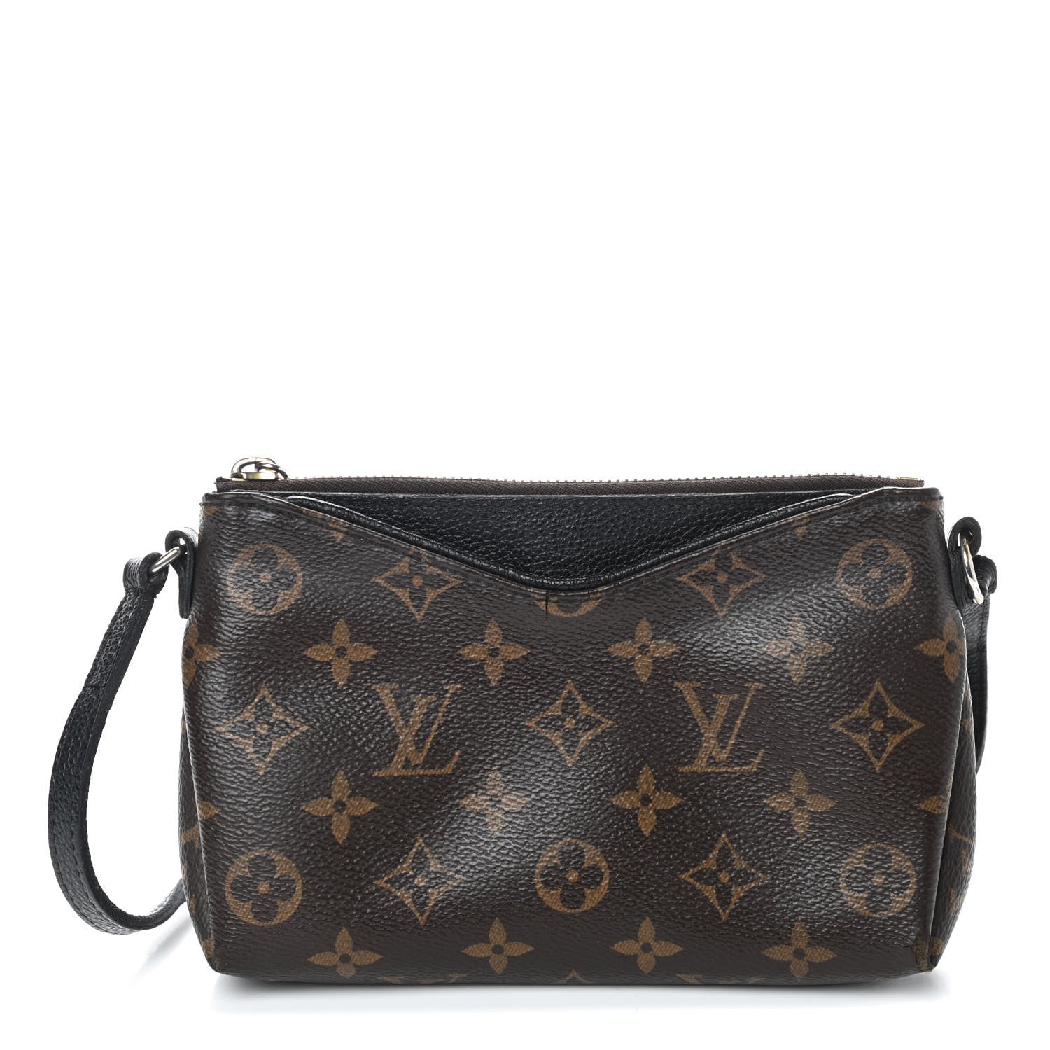 Louis Vuitton Monogram Pallas Crossbody Black 1 of 10