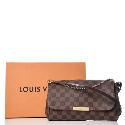 Louis Vuitton Damier Ebene Favorite MM 11 of 11