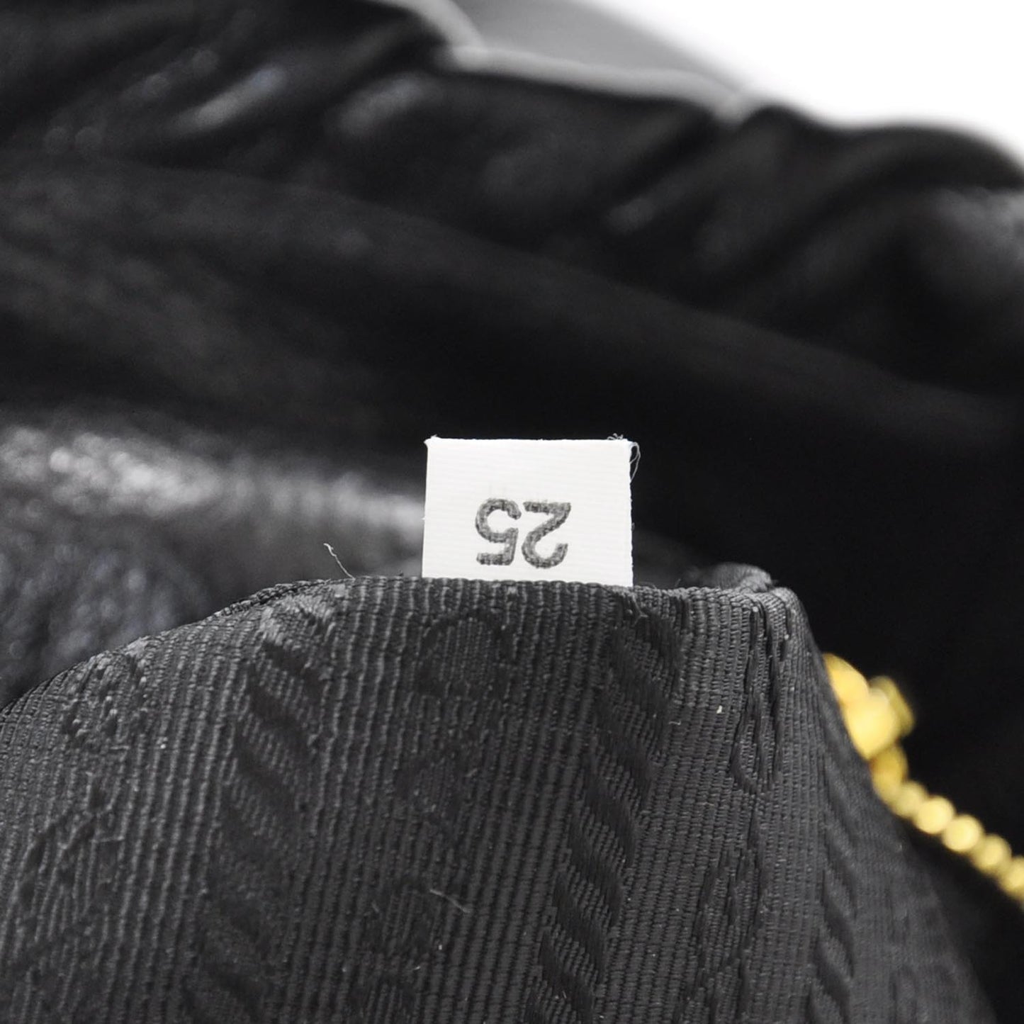 Cervo Deerskin Hobo Bag Nero Black