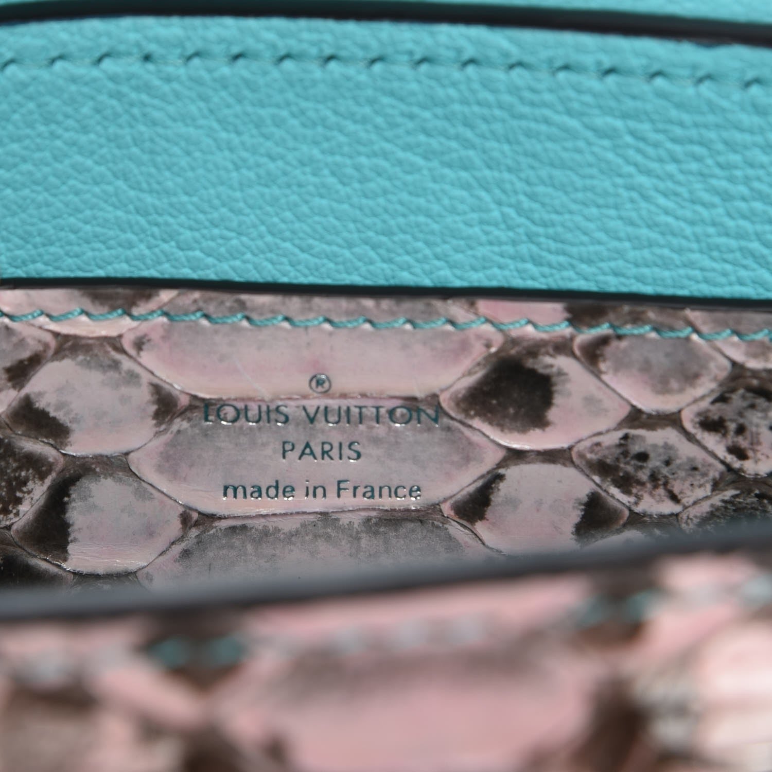 Louis Vuitton Python Twist Shoulder Bag PM Rose 6 of 6