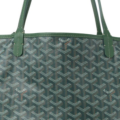 Goyard Goyardine Reversible Anjou GM Green 23 of 45