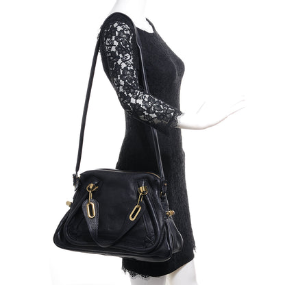 Chloe Calfskin Medium Paraty Navy Ink 2 of 8