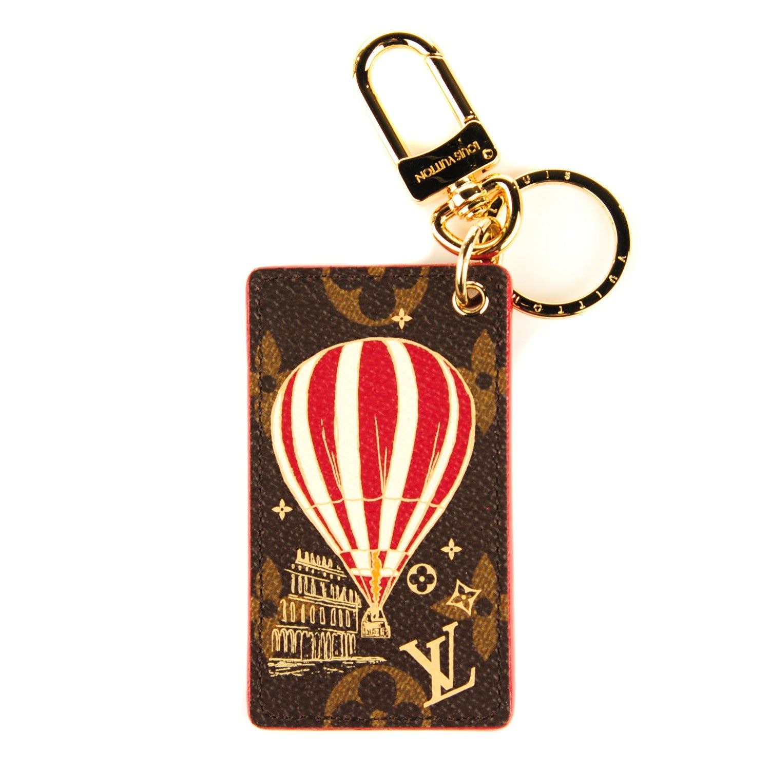 Louis Vuitton Monogram Illustre Air Balloon Bag Charm 1 of 5