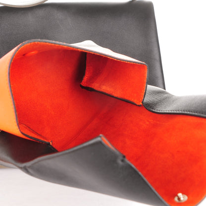 Celine Smooth Calfskin Tri-Color All Soft Shoulder Bag Black 7 of 12