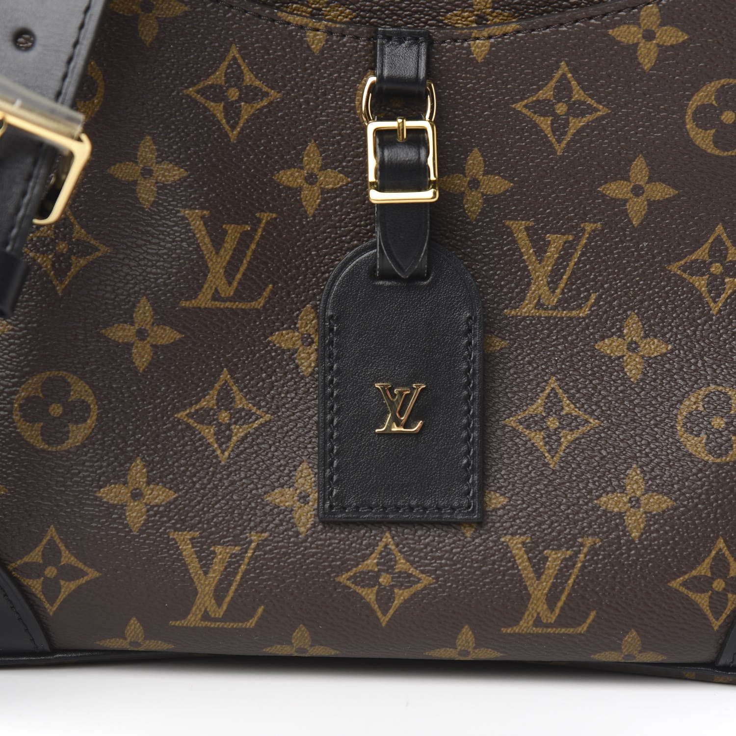 Louis Vuitton Monogram Odeon PM Black 9 of 10
