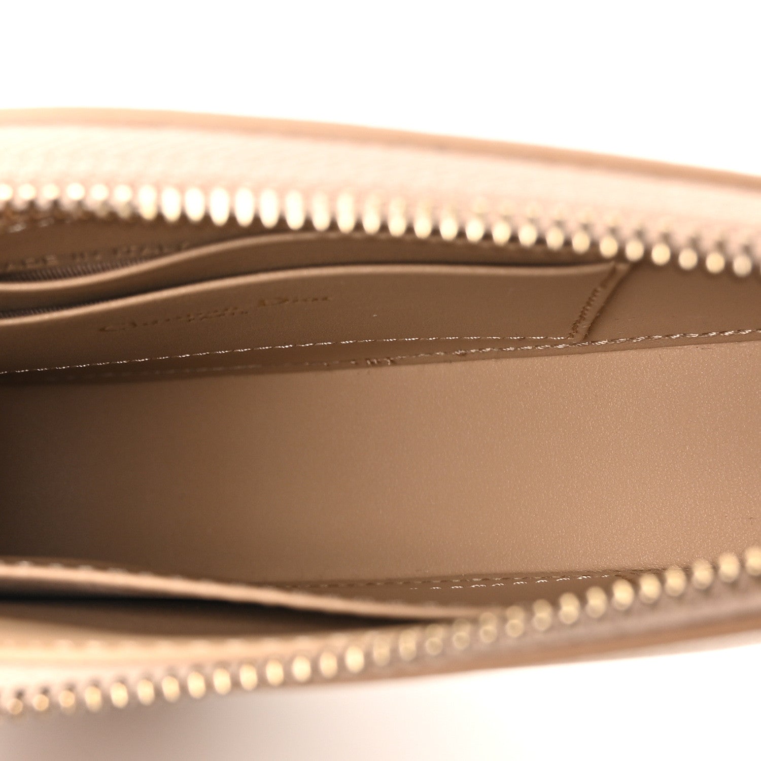 Christian Dior Goatskin Saddle Rodeo Pouch Biscuit 5 of 9