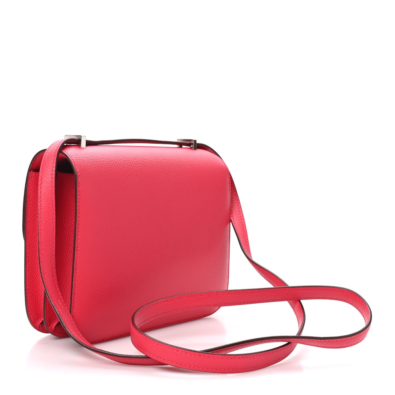 Hermes Epsom Shiny Alligator Lizard Constance 18 Rose Extreme Rose Poupre Etru Ombre 3 of 10