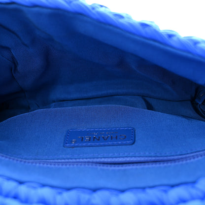 Chanel Crochet Fancy Single Flap Blue 5 of 10